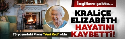 İngiltere Kraliçesi 2. Elizabeth, 96 yaşında vefat etti.