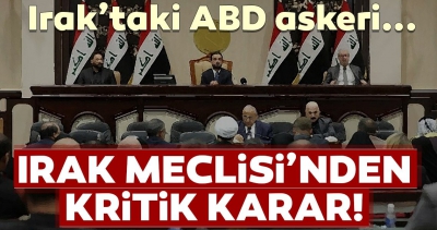 Irak Meclisi, ABD güçlerinin ülkeden çıkarılmasına karar verdi.