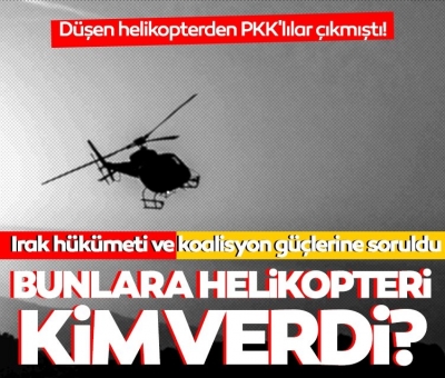 Irak'ta düşen helikopterden PKK'lılar çıkmıştı! IKBY açıkladı: KYB'li grup satın almış