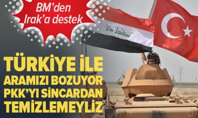 Irak'ta terör örgütü PKK'yı temizlemek için anlaşma imzalandı... BM de destekliyor.