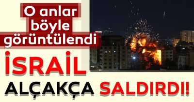 İsrail ordusu Gazze'de AA'nın ofisinin de bulunduğu binayı vurdu..
