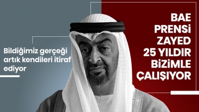 İsrail'den bomba itiraf: BAE Veliaht Prensi Muhammed bin Zayed 25 yıldır bizimle çalışıyor.