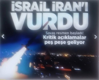 İsrail'den İran'a hava saldırısı! Tahran vuruldu... Acil durum ilan edildi! 