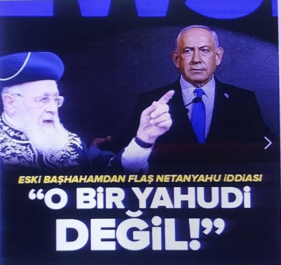 İsrailli eski Başhaham Yosef'ten flaş Netanyahu iddiası! Katil Yahudi değil mi? 