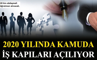 İşsizler İçin Müjde! Yeni Yılda Kamuda İş Kapıları Açılıyor.