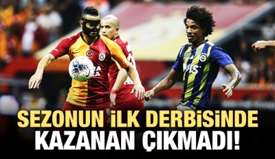 İstanbul debisinde puanlar paylaşıldı.