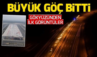 İstanbul Havlimanı'na ilk yolcular gelmeye başladı...