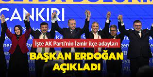 İşte AK Parti'nin İzmir adayları! Başkan Erdoğan ilçe ilçe açıkladı