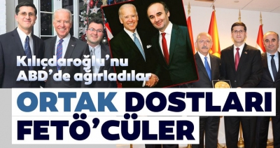 İşte hadsiz Joe Biden'ın FETÖ'cü dostları! Dikkat çeken Kılıçdaroğlu ayrıntısı!.
