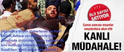 İşte Mısır'da ordunun katliam bilançosu