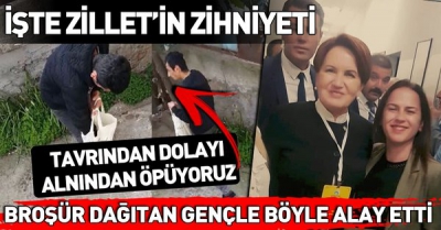 İşte Zillet'in zihniyeti! Genç çocuğu kendini bilmez İP'li Mine Koraş böyle rencide etti.