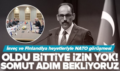 İsveç ve Finlandiya ile NATO müzakeresi... 