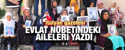 İtalyan gazetesi Diyarbakır'daki evlat nöbetindeki aileleri yazdı.