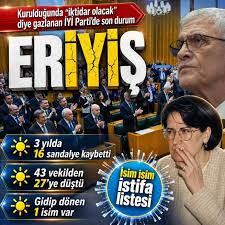 İYİ Parti grubunda büyük eriyiş: 3 yılda 18 vekil istifa etti, 43 vekil 27'ye düştü