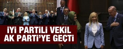 İyi Parti'den istifa eden Antalya Milletvekili Tuba Vural Çokal'ın, AK Parti rozetini Cumhurbaşkanı Erdoğan taktı..