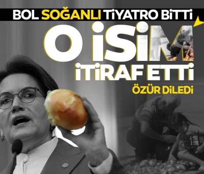İYİ Parti'nin sahnelediği soğan tiyatrosunun başaktörü A Haber’e konuştu: Pişmanım