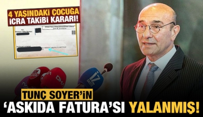 İzmir Büyükşehir Belediyesi'nden skandal karar: 4 yaşındaki çocuğa icra takibi başlatılmış 