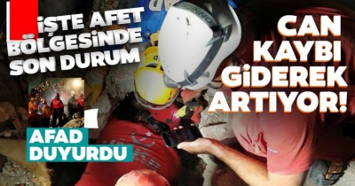 İzmir depreminde can kaybı arttı