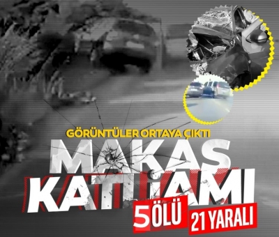 İzmir'de bayram dönüşü feci kaza: 5 ölü, 20 yaralı! Korkunç kazanın görüntüleri ortaya çıktı