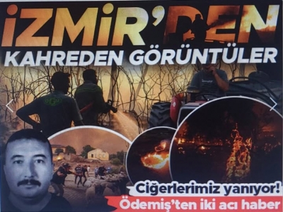  İzmir’deki orman yangınında 3. gün! Ekiplerin cansiperane mücadelesi sürüyor: Kahreden görüntüler... 
