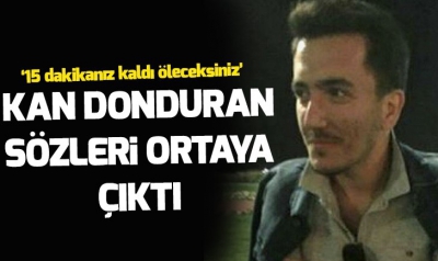 İzmir'deki ürküten olayda oğulları zehirli şerbeti içirip '10 dakikanız kaldı' demiş.