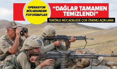 Jandarma Genel Komutanı'ndan 'Kıran Operasyonu' açıklaması: Dağlar teröristlerden tamamen temizlendi.