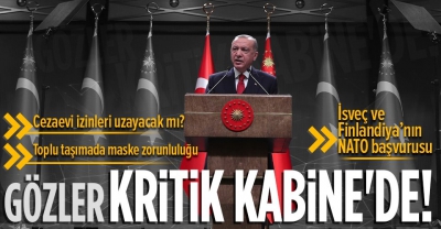 Kabine kritik başlıklarla toplanıyor! Mahkumların Kovid-19 izni uzayacak mı?