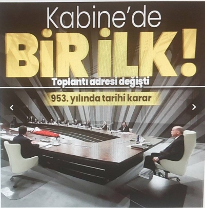 Kabine Toplantısı için bir ilk: 25 Ağustos'ta Ahlat'ta gerçekleşecek