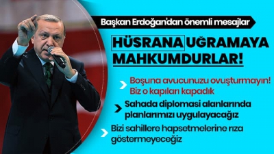 Kabine Toplantısının ardından Başkan Recep Tayyip Erdoğan’dan önemli açıklamalar
