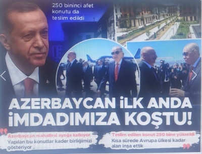 Kahramanmaraş'ta deprem konutlarını teslim töreni! Başkan Erdoğan ve Aliyev'den kardeşlik vurgusu