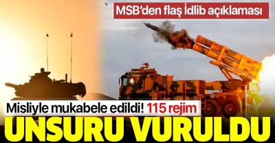 Kalleş saldırının intikamı anında alındı.