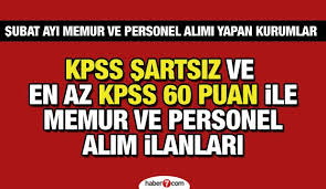Kamu memur alımı 2021! KPSS'den 55 ve 60 veya KPSS siz binlerce memur alınacak!