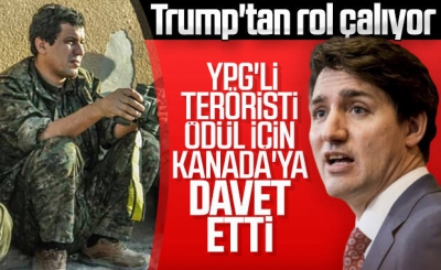 Kanada'dan PKK/YPG'li terörist Mazlum Kobani'ye skandal davet