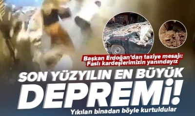 Kardeş, Fas'ta 7 büyüklüğünde deprem: Ölü sayısı 1037'ye yükseldi