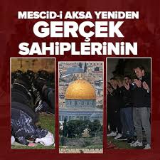 Katil İsrail'in kapattığı Mescid-i Aksa 41 gün sonra yeniden açıldı