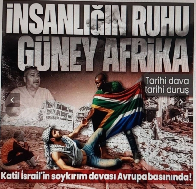 Katil İsrail'in soykırım davası Avrupa basınında! Tarihi duruşma tarihi duruş: 