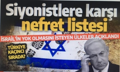 Katliamlar sabırları taşırdı: Katil İsrail'in yok olmasını isteyen ülkeler açıkladı! Türkiye kaçıncı sırada?
