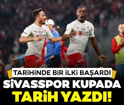 Kayserispor - Sivasspor: 2-3 Türkiye Kupası'nda şampiyon Sivasspor! 
