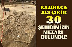 Kazdıkça acı çıktı: 108 yıl sonra 30 şehidin mezarına ulaşıldı..