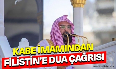 Kâbe imamından Ebu Ubeyde'nin çağrısına manidar yanıt  