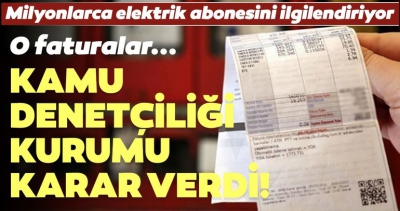 KDK'den 5 bin liralık elektrik faturası için 