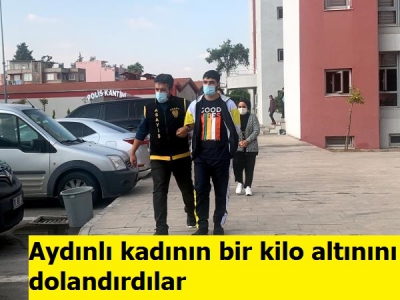Kendilerini emniyet müdürü olarak tanıtıp 500 bin liralık altın dolandırdılar