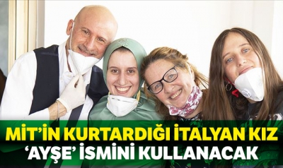 Kenya'da kaçırıldıktan sonra MİT'in kurtardığı İtalyan kız İslamiyet'i seçerek Ayşe ismini kullanmaya başladı.