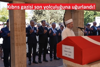 Kıbrıs Gazisi Aziz Kara, Salihli’de Son Yolculuğuna Uğurlandı