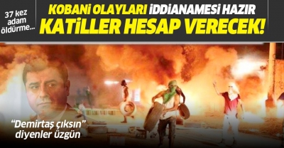 Kobani olaylarıyla ilgili son dakika gelişmesi! Ankara Cumhuriyet Başsavcılığı.....