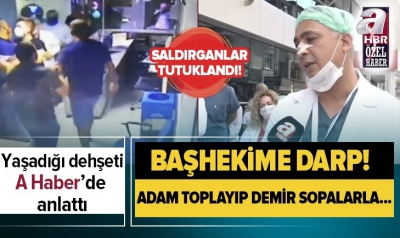 Kocaeli'de hasta yakını, güvenlik görevlisi ve doktora saldırdı..