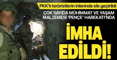 Komandolar 'Pençe' Harekatı'nda PKK kamplarını böyle imha etti.