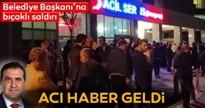 Konya'da bıçaklı saldırıya uğrayan Belediye Başkanı Öztoklu hayatını kaybetti.