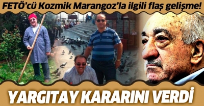 Kozmik Marangoz FETÖ'cü Dursun Çalışkan’a verilen ceza Yargıtay tarafından onandı.