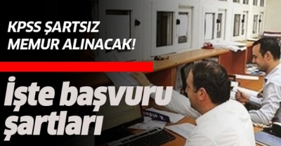KPSS'li KPSS şartsız memur ve kamu personeli alım başvuru şartları açıklaması! 29 Ekim DPB iş ilanları!.